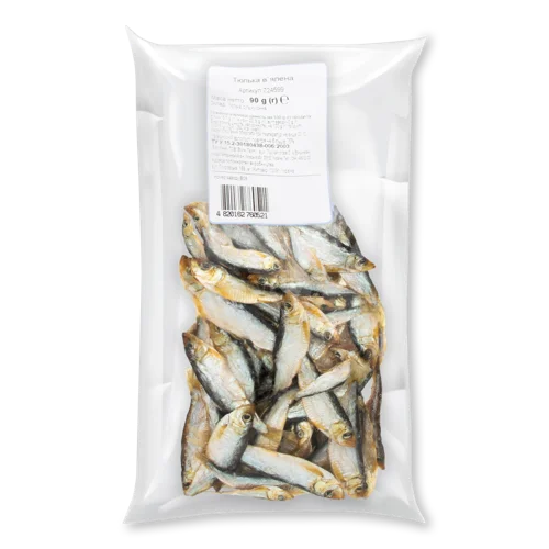 Тюлька В'ялена, вищого ґатунку, 100г