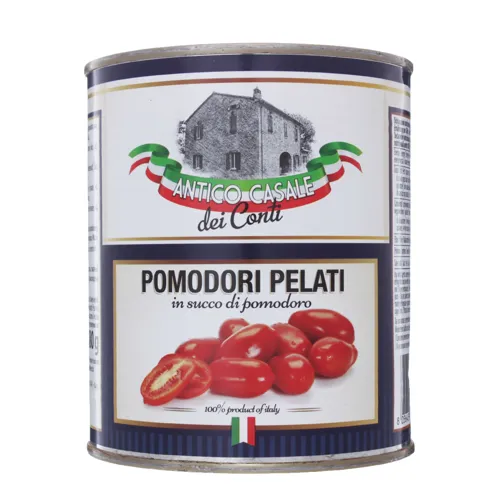 Томати очищені Pelati Antico Casale dei Conti з/б 800г