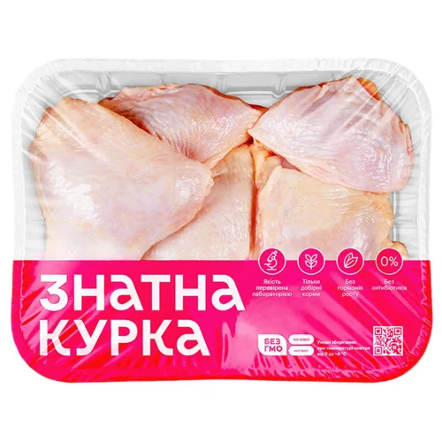Стегно курчати-бройлера Знатна курка фасоване охолоджене