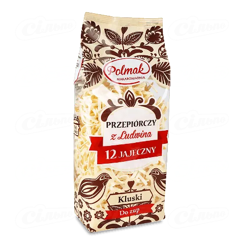 Вироби макаронні Polmak Kluski з перепелиними яйцями, 250г