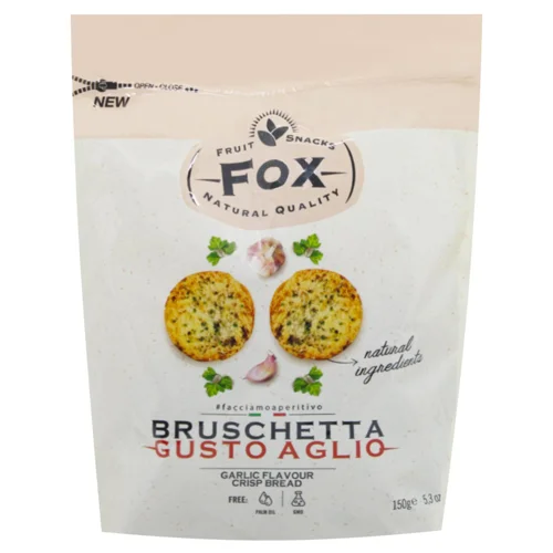 Брускетта Fox Chef Gourmet з часником 150г