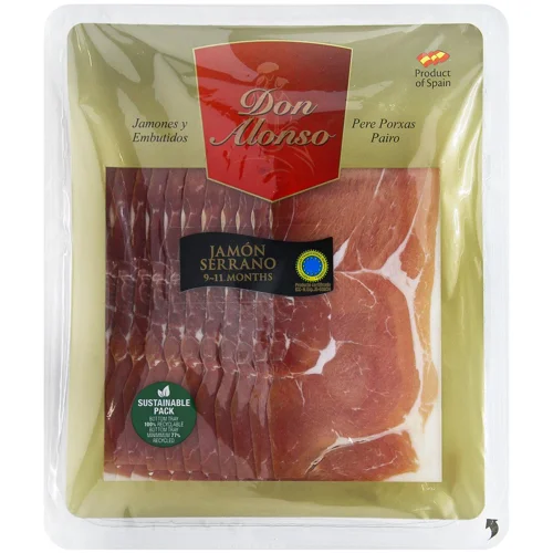Хамон Don Alonso Серрано сиров'ялений 9-11 місяців 180г